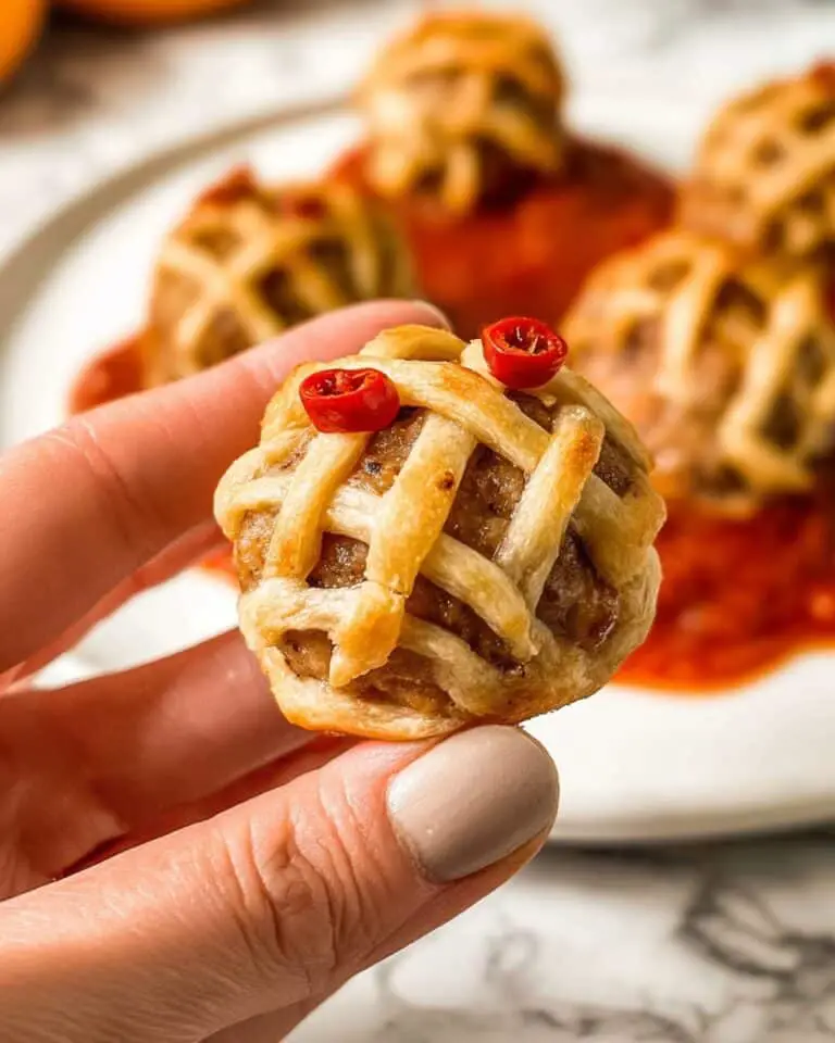 Halloween Mummy Meatballs Recipe