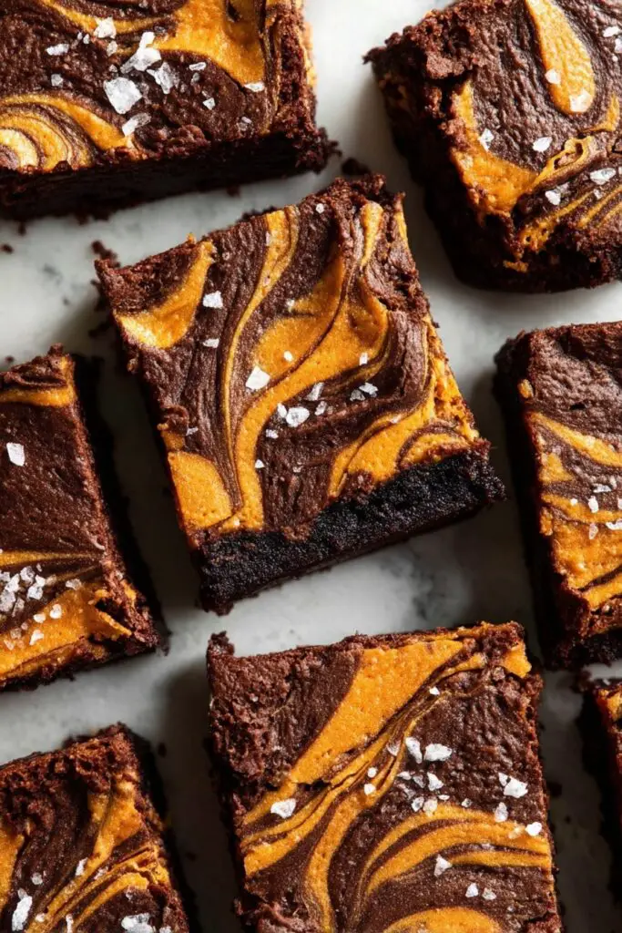 Pumpkin Cream Cheese Swirl Brownies Recipe