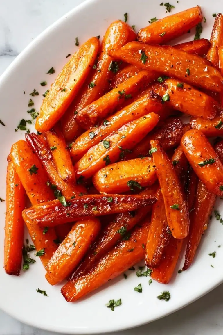 Honey Glazed Roasted Carrots Recipe