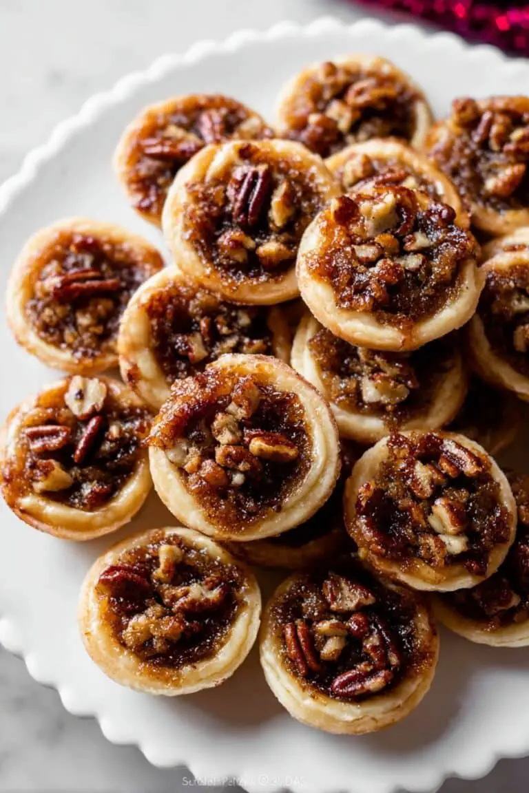 Mini Pecan Pies in Mini Muffin Pans Recipe