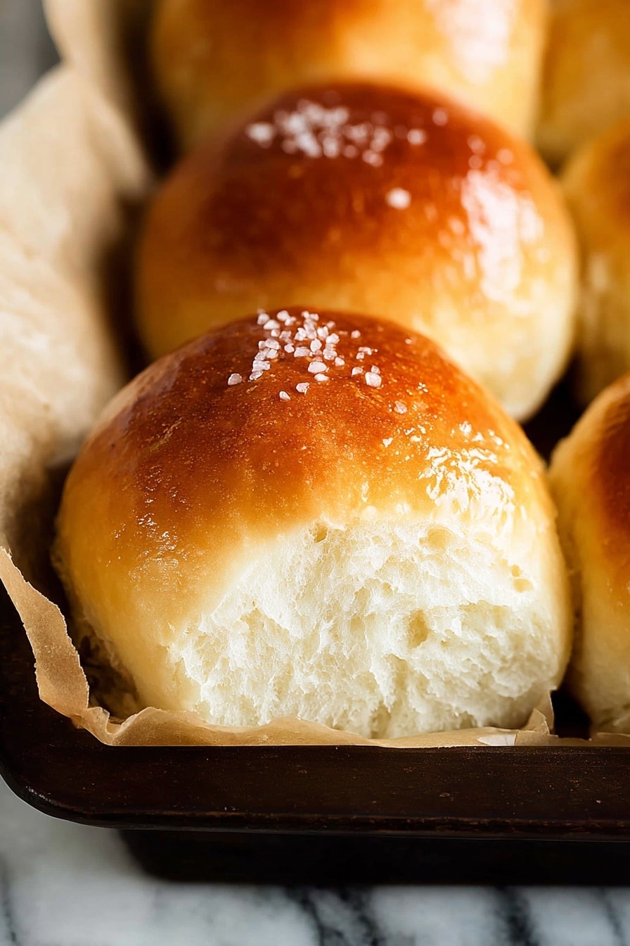 Best Homemade Dinner Rolls Recipe - Serving