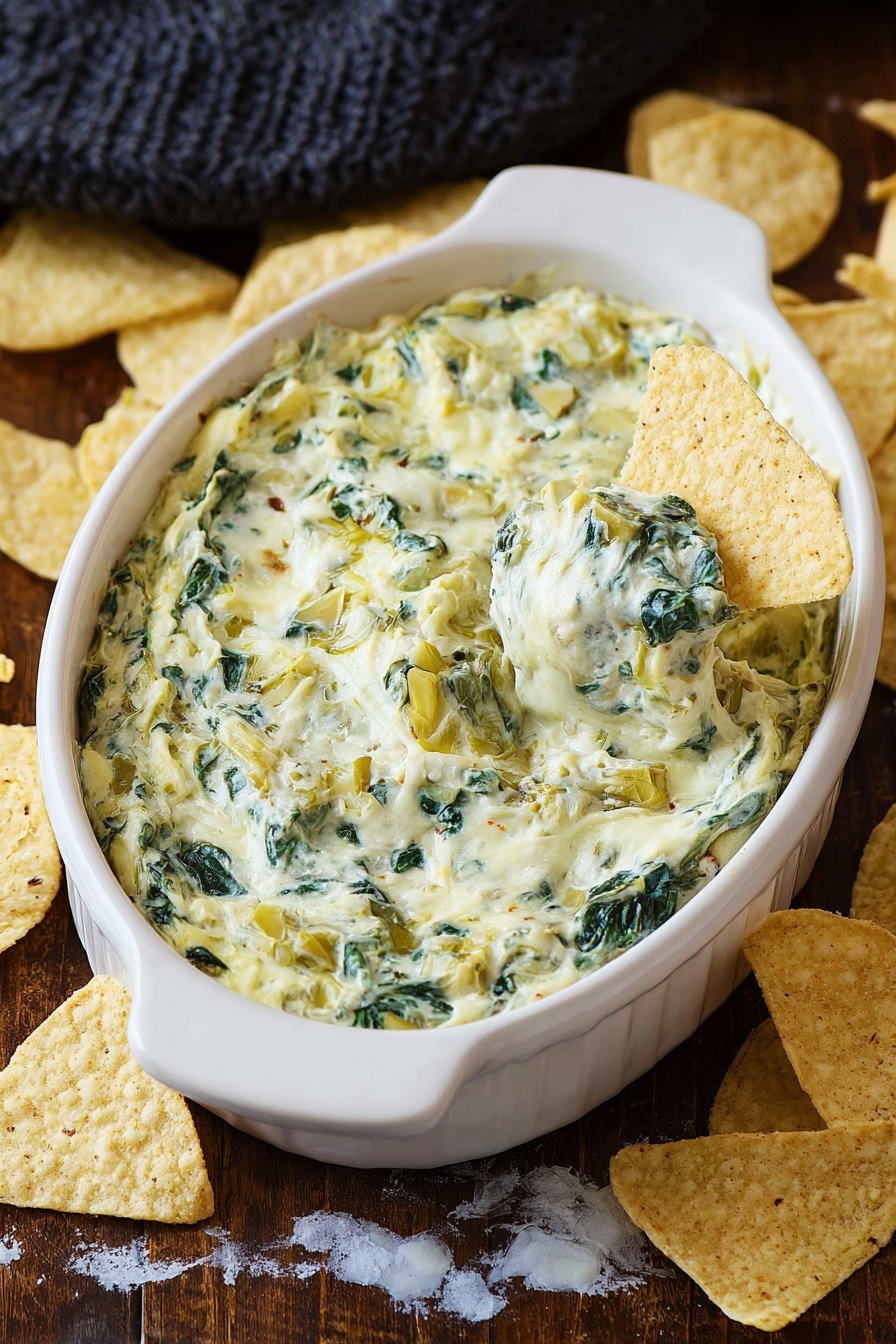 Creamy Spinach Artichoke Dip Recipe