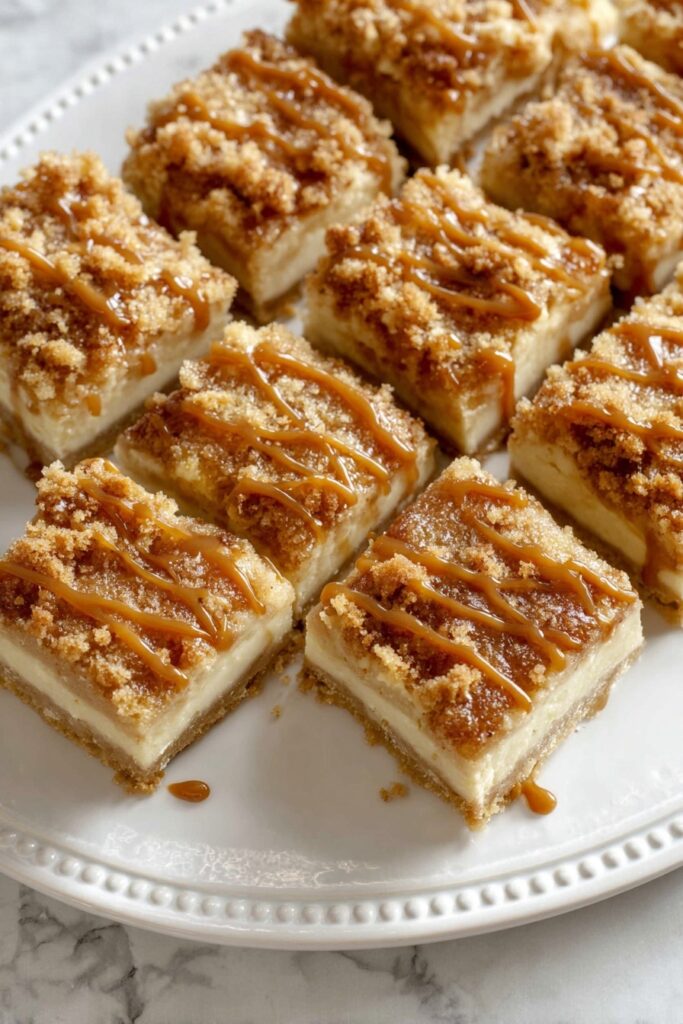 Caramel Apple Cheesecake Bars Recipe