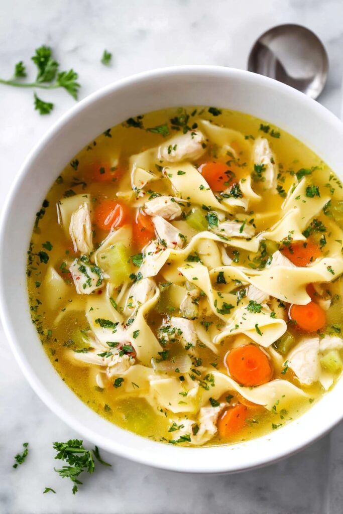 Easy Chicken Noodle Soup Recipe