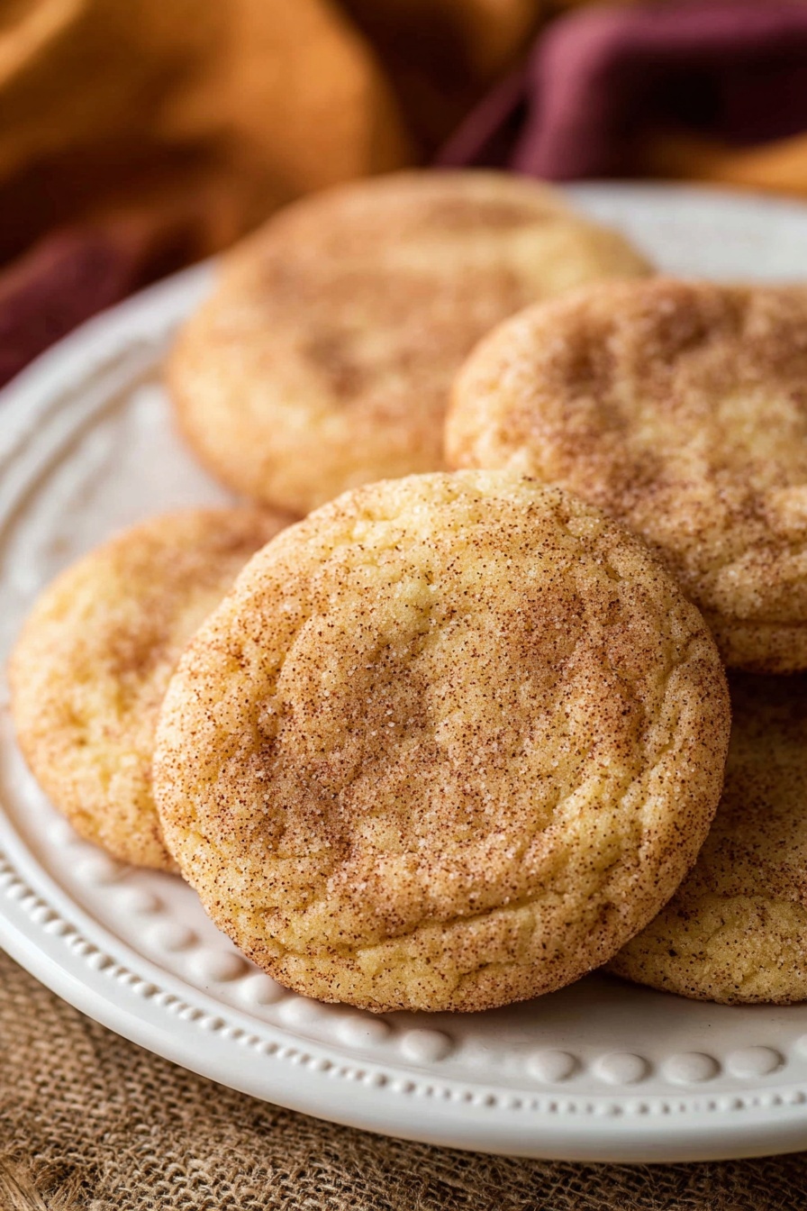 Pumpkin Snickerdoodle Cookies Recipe - Serving