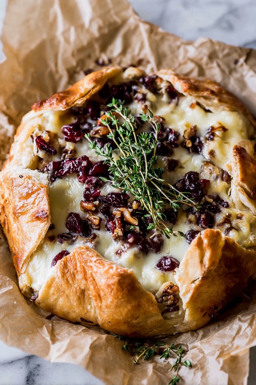 Cranberry Brie Pull Apart Bread Recipe - Serving