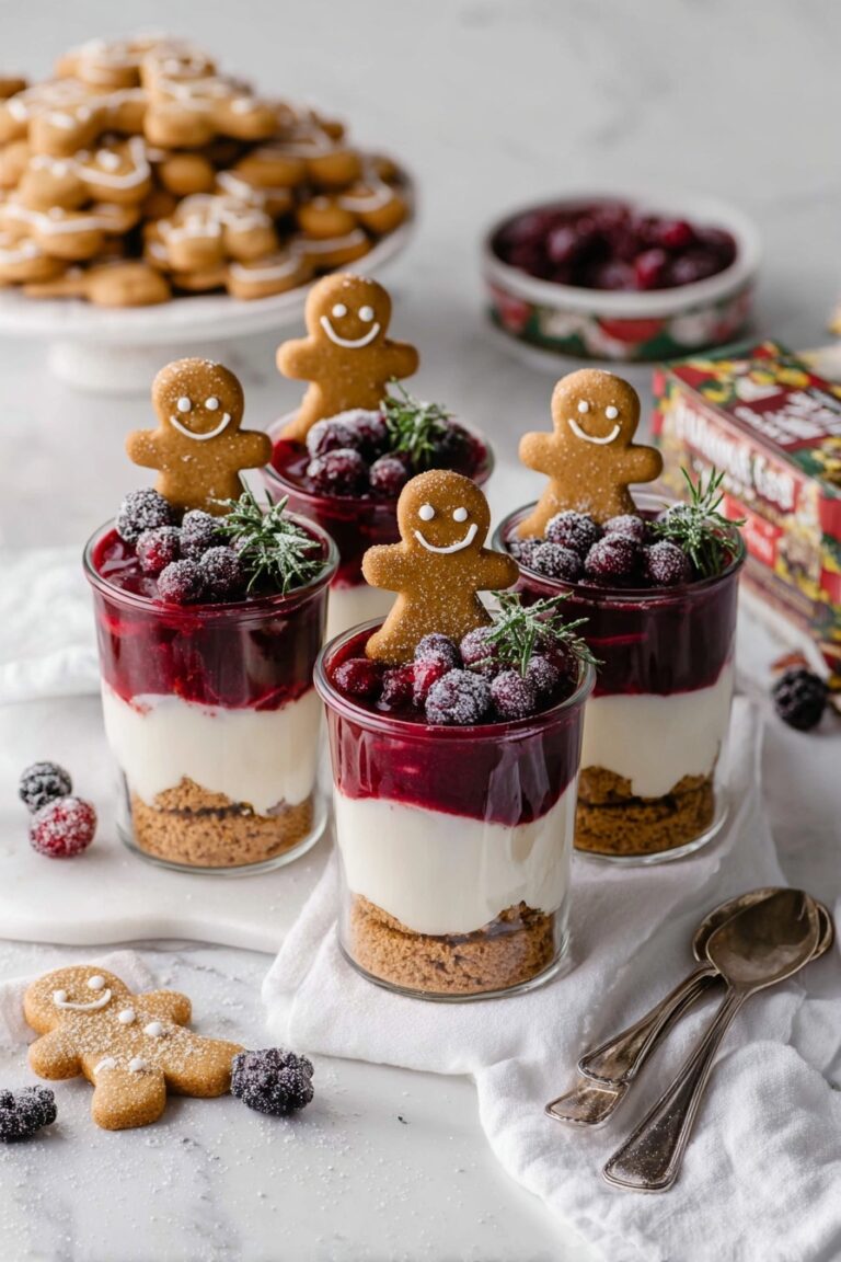 No-Bake White Chocolate Cheesecake with Mulled Fruit Recipe