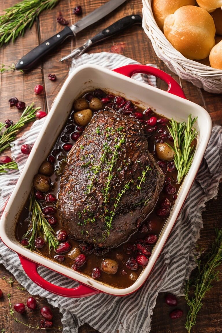 Cranberry Beef Brisket Recipe