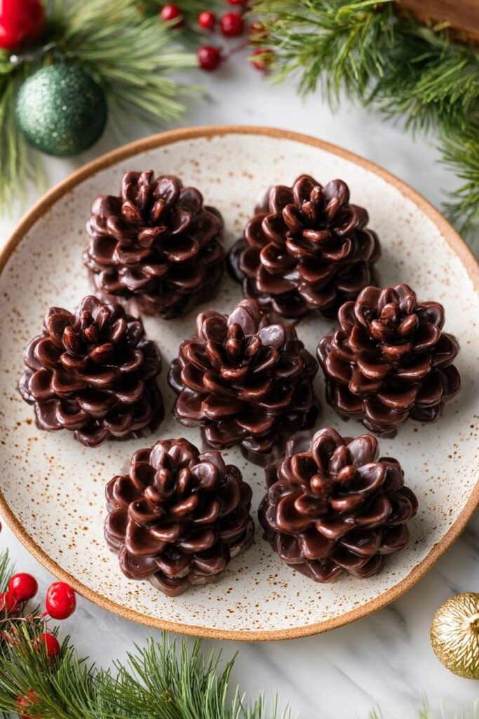 Viral Pine Cone Brownie Bites Recipe