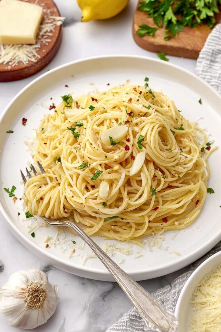 Garlic Oil Spaghetti Recipe