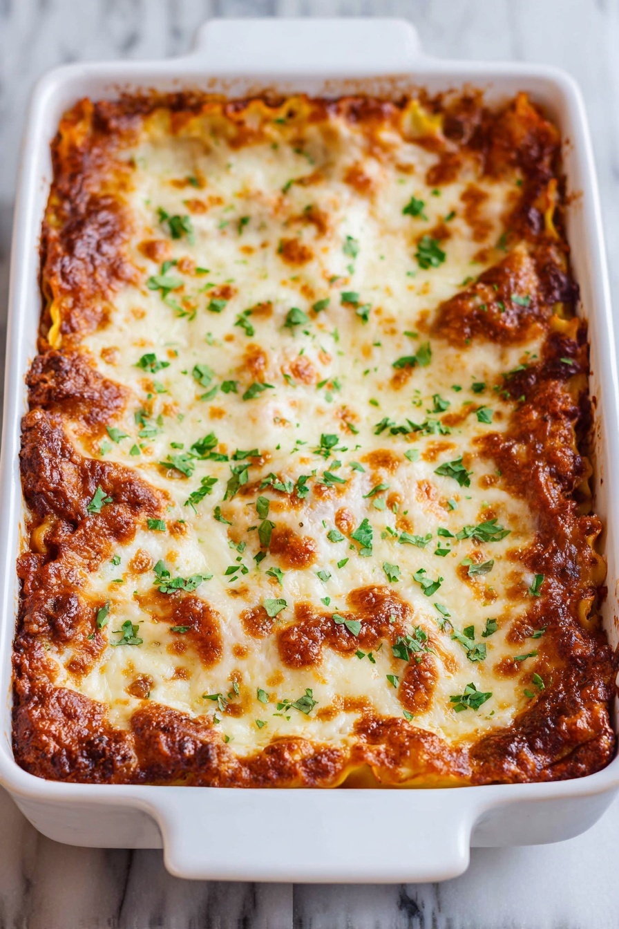 Cheesy Beef Lasagna Roll Ups Recipe - Serving