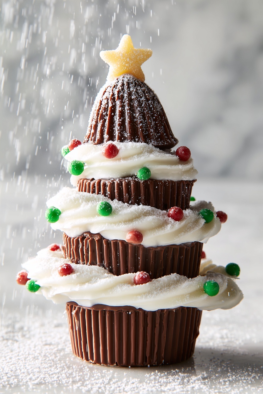 Reese's Christmas Tree Treats Recipe - Serving
