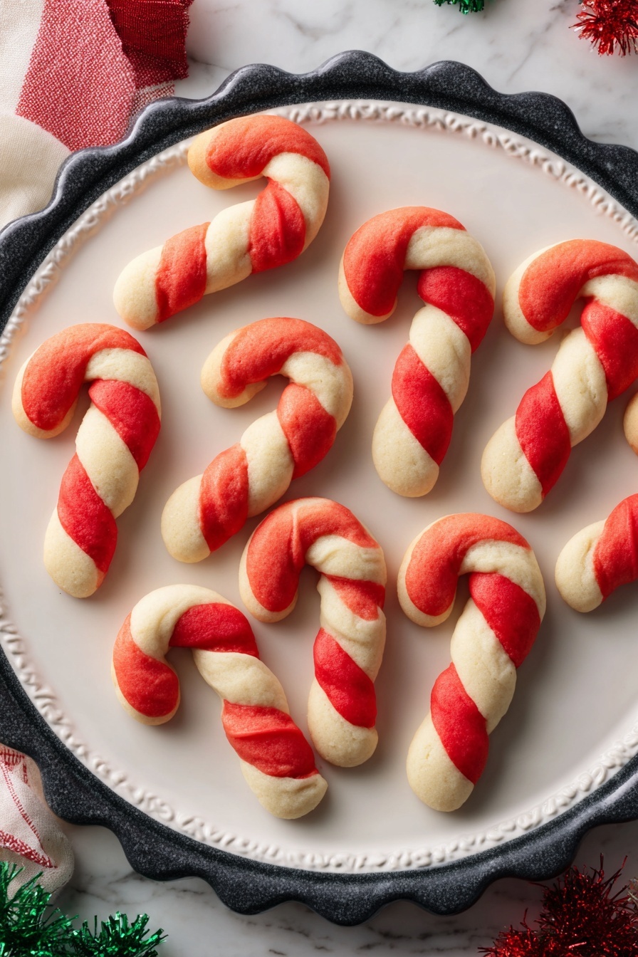 Candy Cane Cookie Recipe - Recipe Step