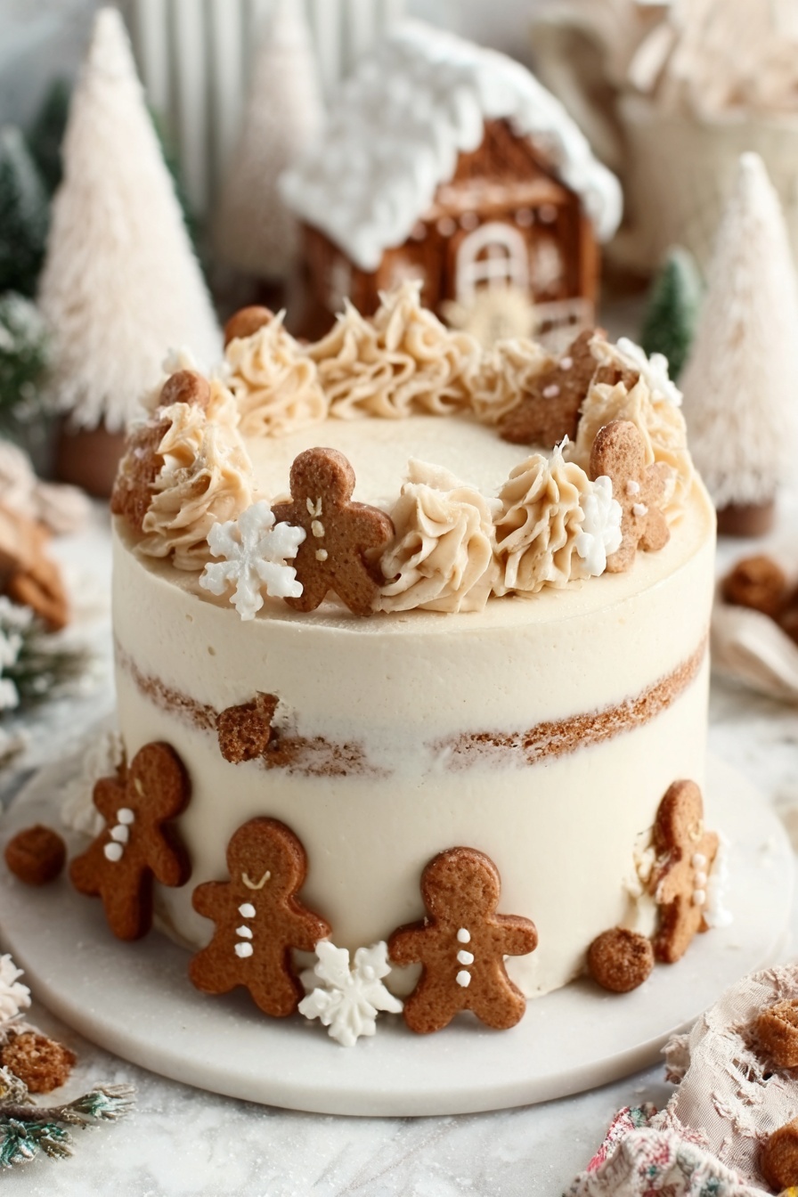 Vegan Gingerbread Cake Recipe - Serving