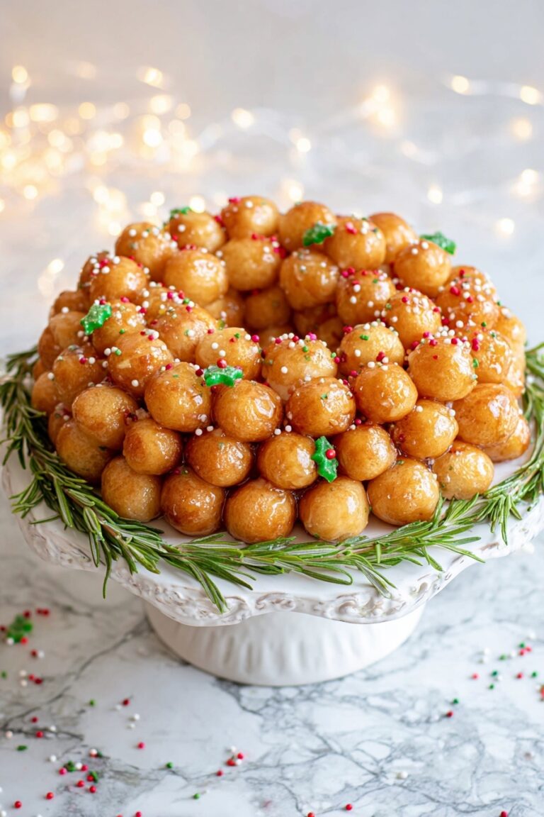 Italian Honey Balls (Struffoli) Recipe