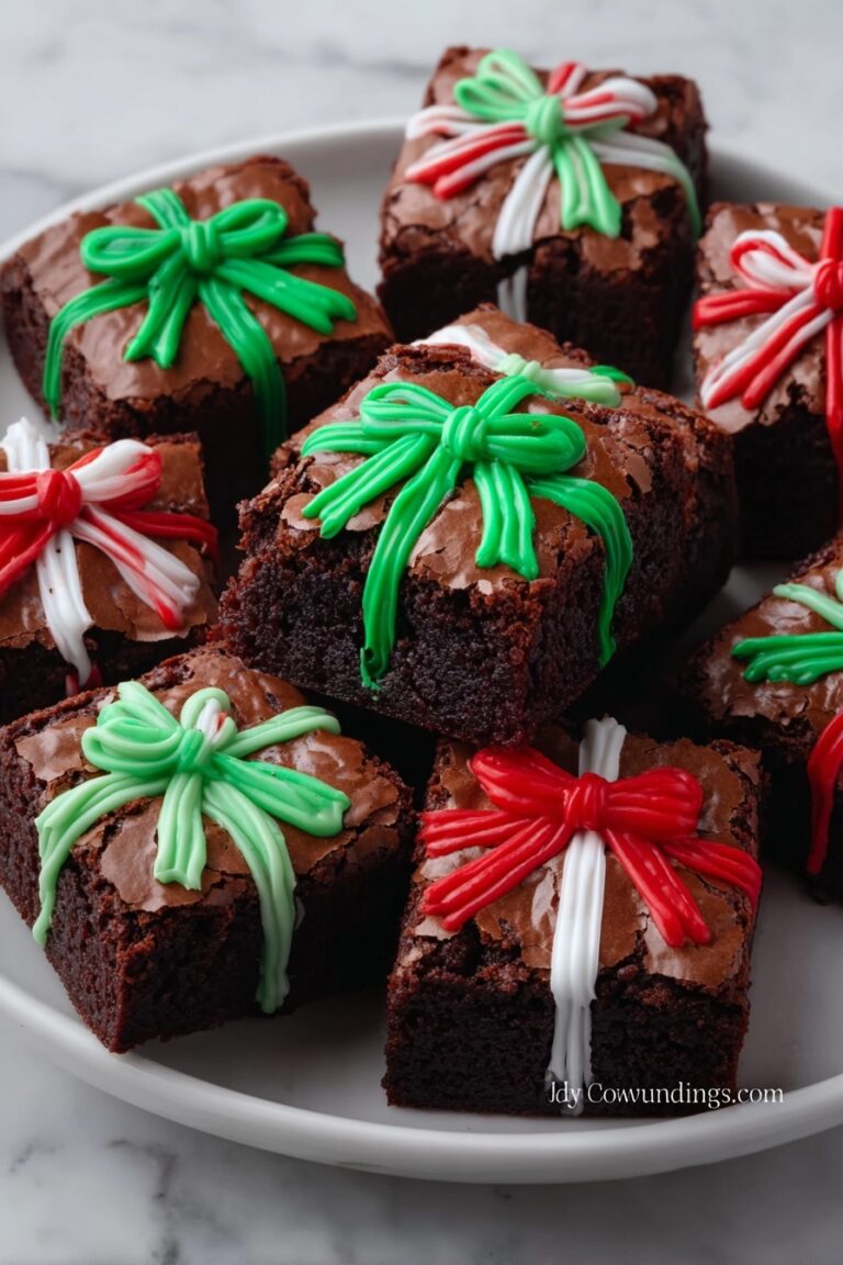 Festive Chocolate Brownie Gifts Recipe