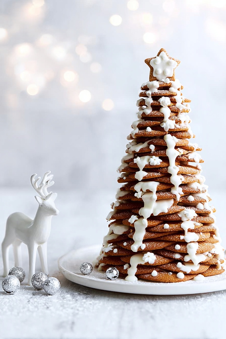 Gingerbread Christmas Tree Recipe - Serving