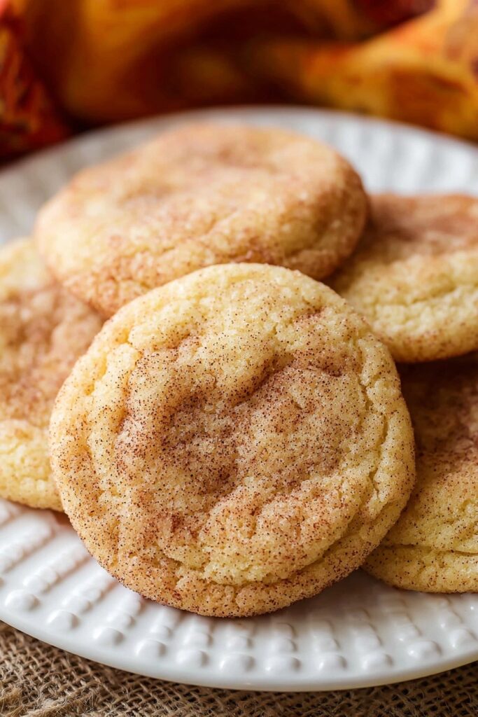 Pumpkin Snickerdoodle Cookies Recipe
