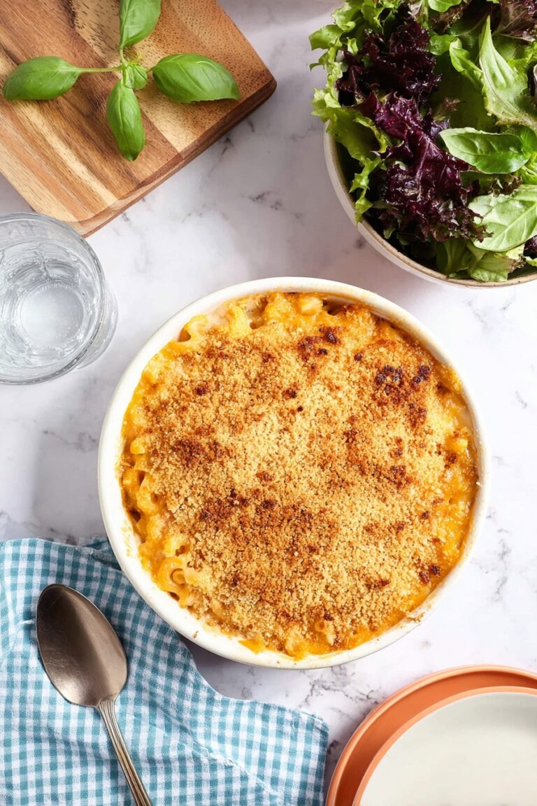 Chorizo Mac and Cheese Bake Recipe