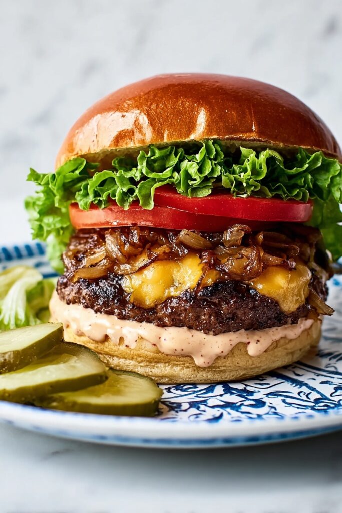 Ultimate Cheeseburger with Secret Sauce Recipe