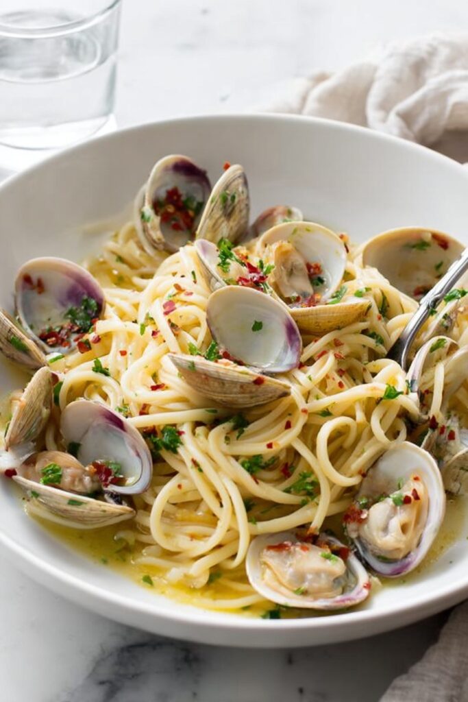 Linguine with Clams and Lemon Recipe
