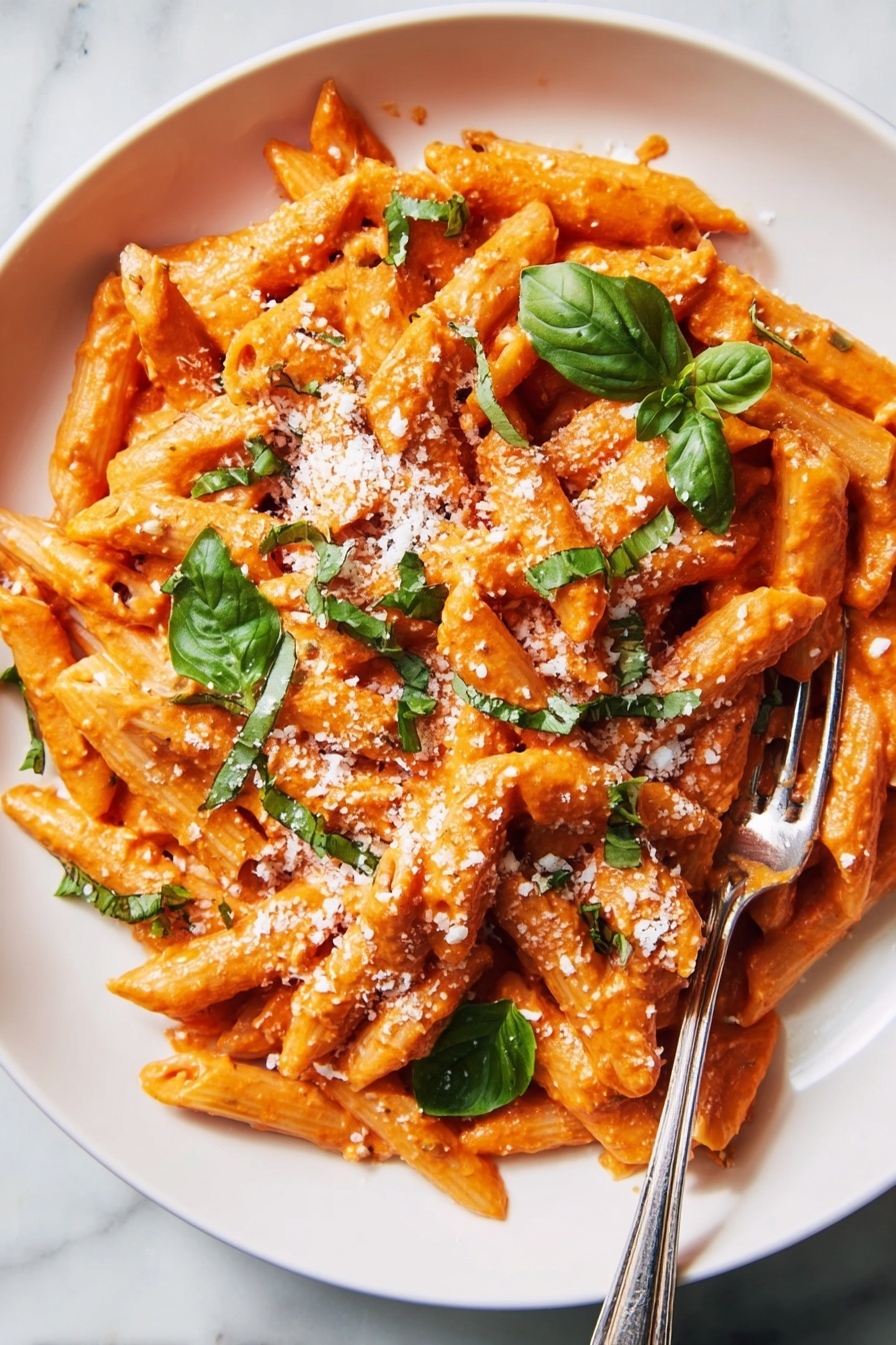 Penne Alla Vodka Recipe - Serving