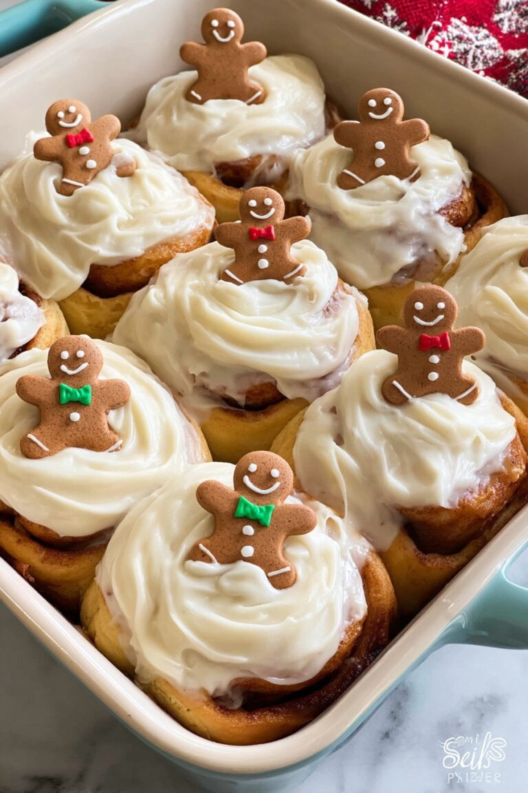 Gingerbread Cinnamon Rolls Recipe