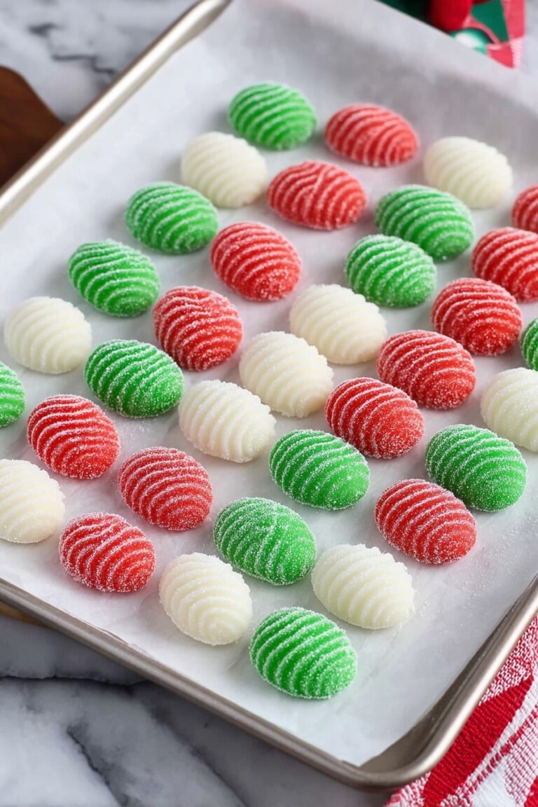 No-Bake Peppermint Mints Recipe