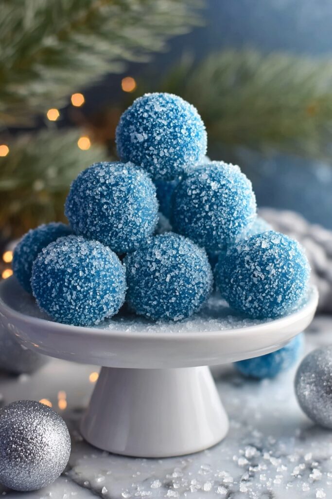 Blue Curacao White Chocolate Truffles Recipe
