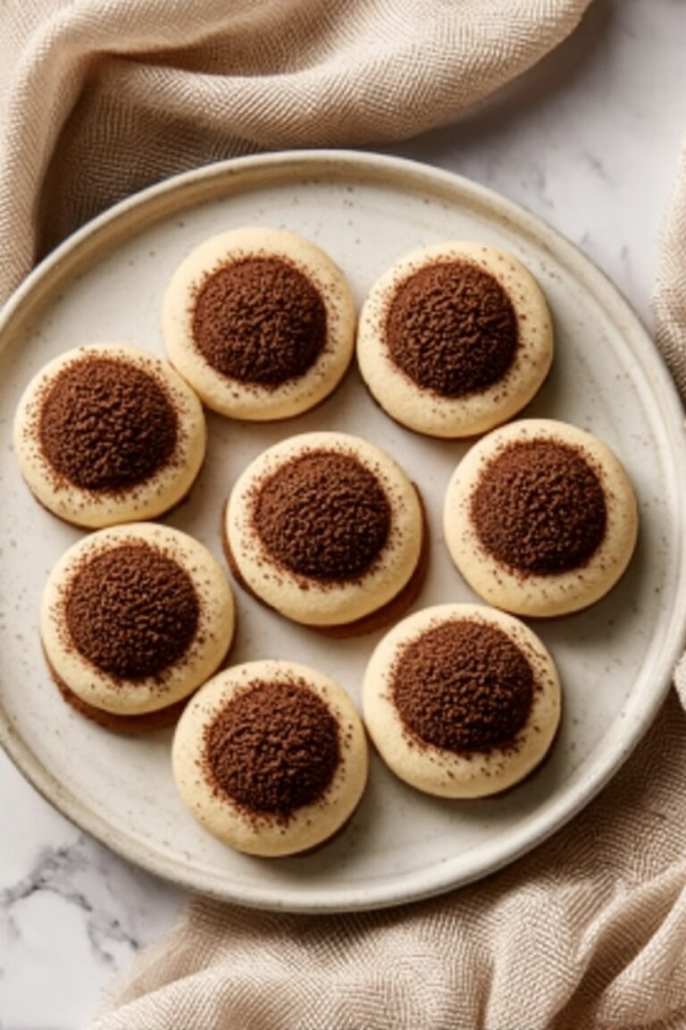 Tiramisu Cookie Cups with Coffee Chocolate Layer Recipe