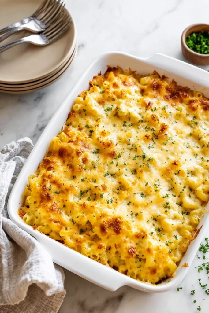 Cheeseburger Pasta Bake Recipe