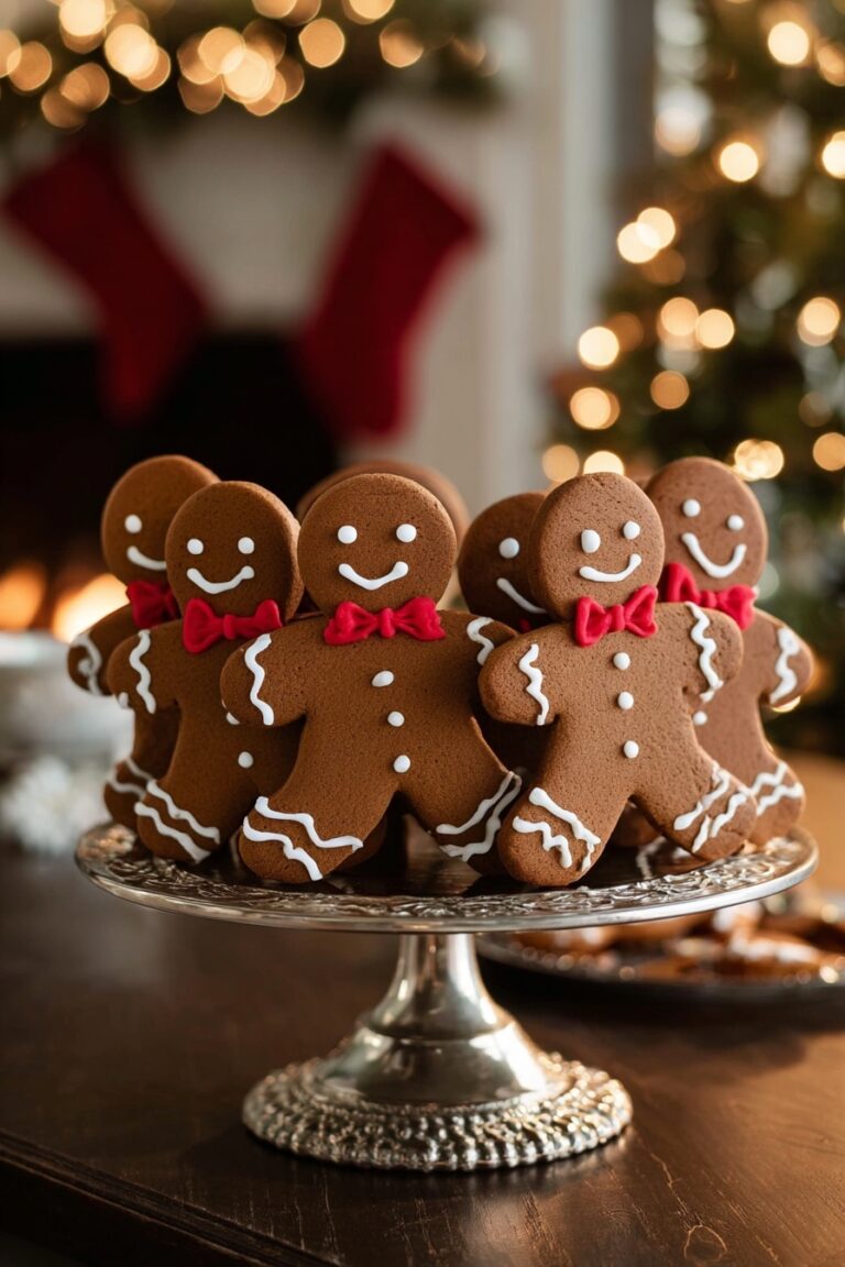 Festive Gingerbread Man Cookies Recipe