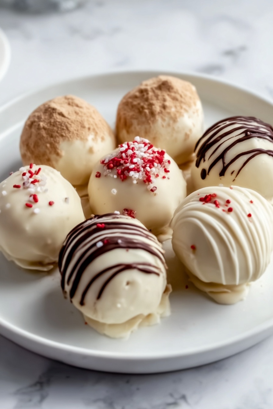 Gingerbread Truffles Recipe - Serving