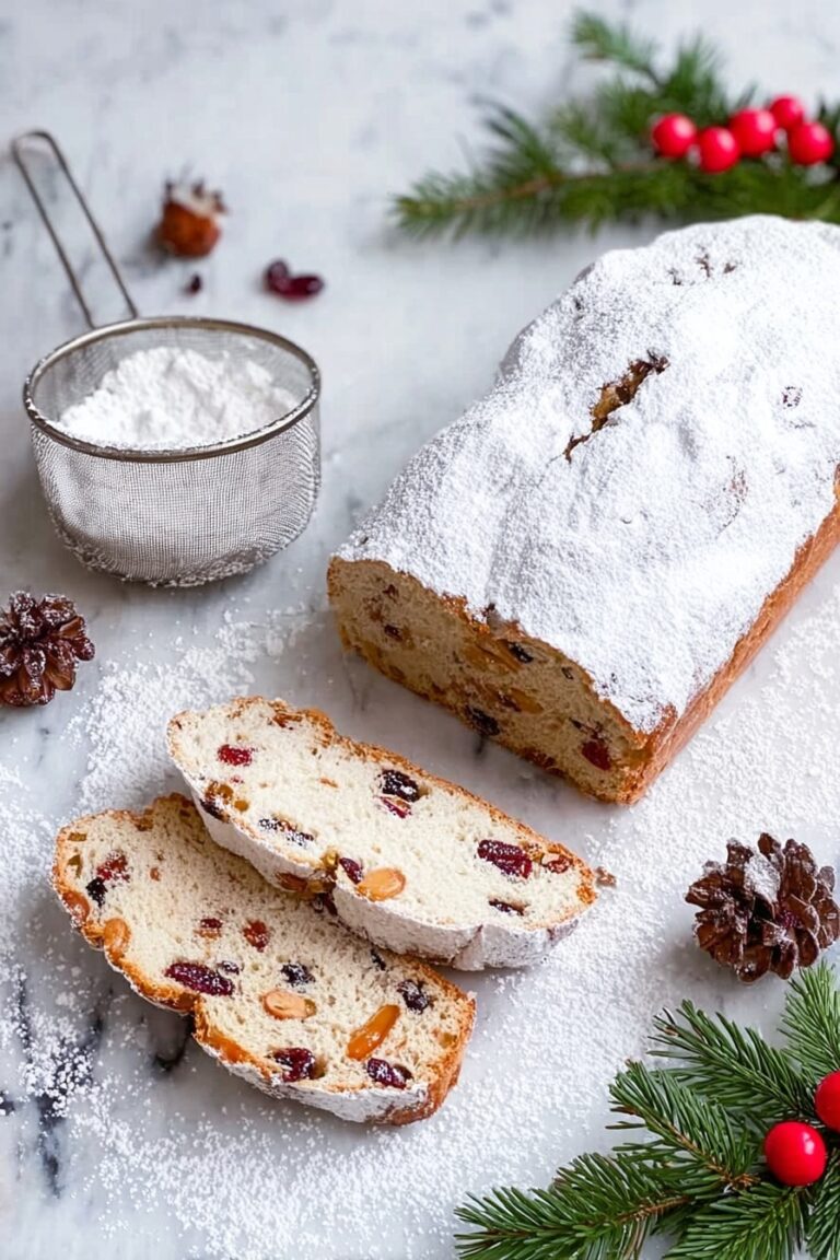 Traditional Christmas Stollen Bread Recipe