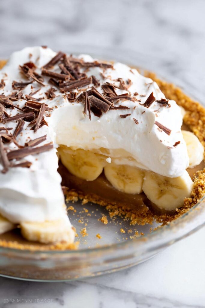 Banoffee Pie with Dulce de Leche and Bananas Recipe