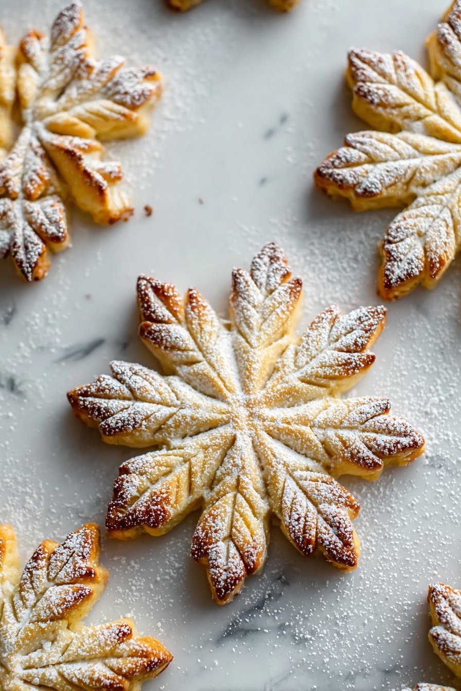 Snowflake Cookies Recipe - Serving