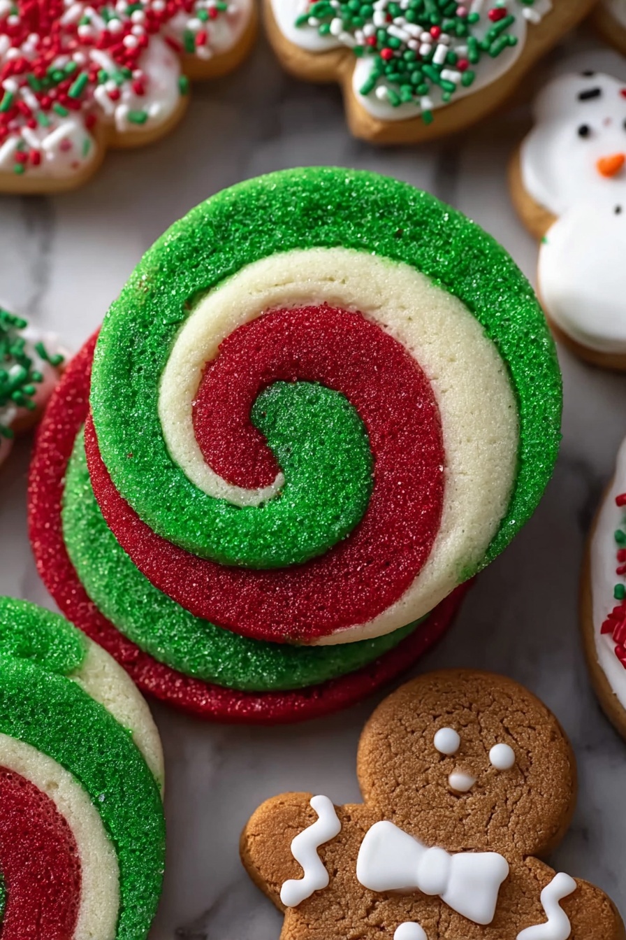 Swirled Christmas Cookies Recipe