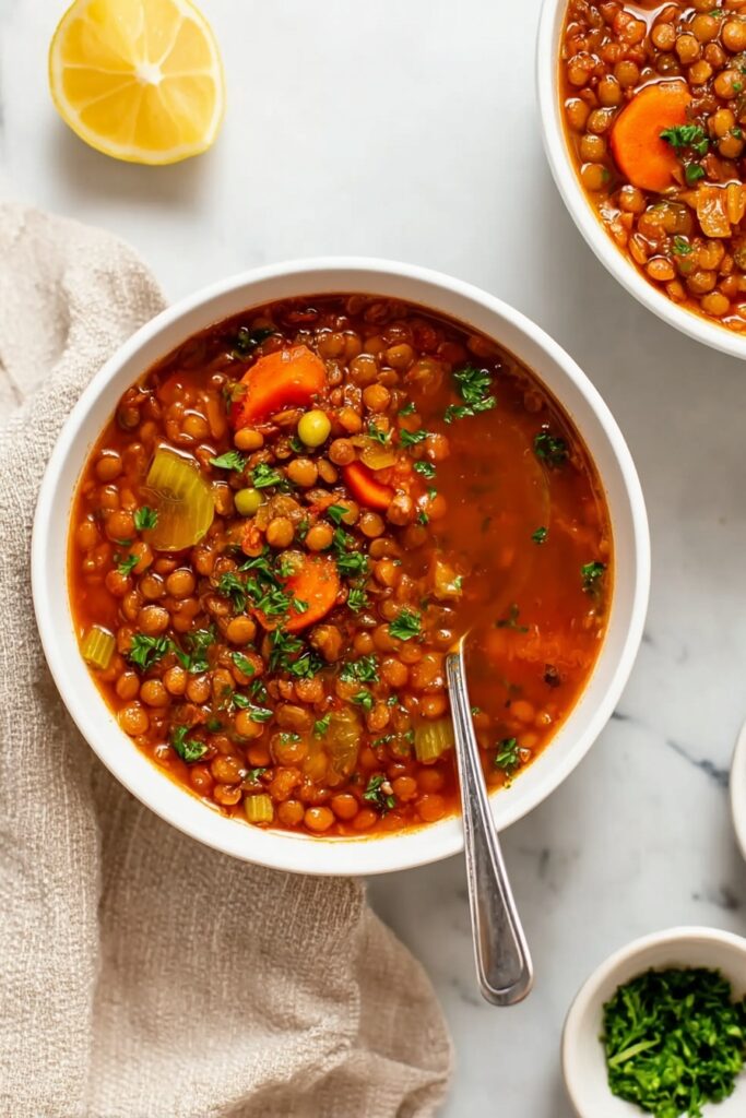 Healthy Lentil Soup Recipe