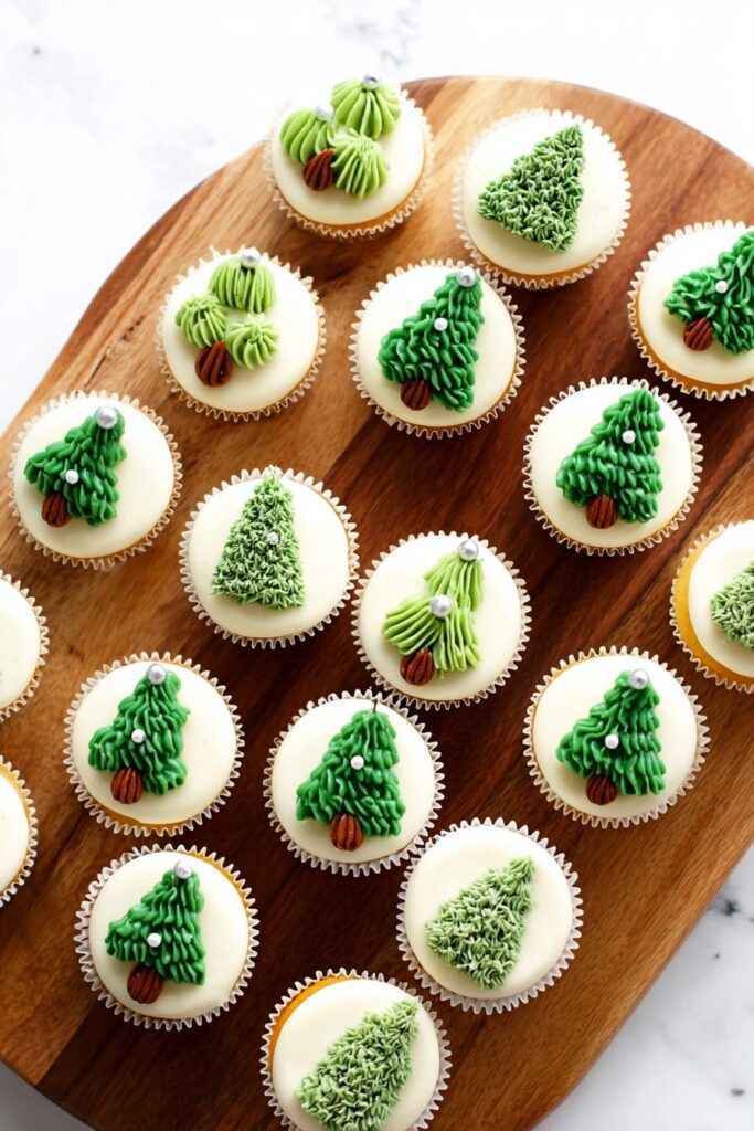 Festive Vanilla Cupcakes with Buttercream Recipe
