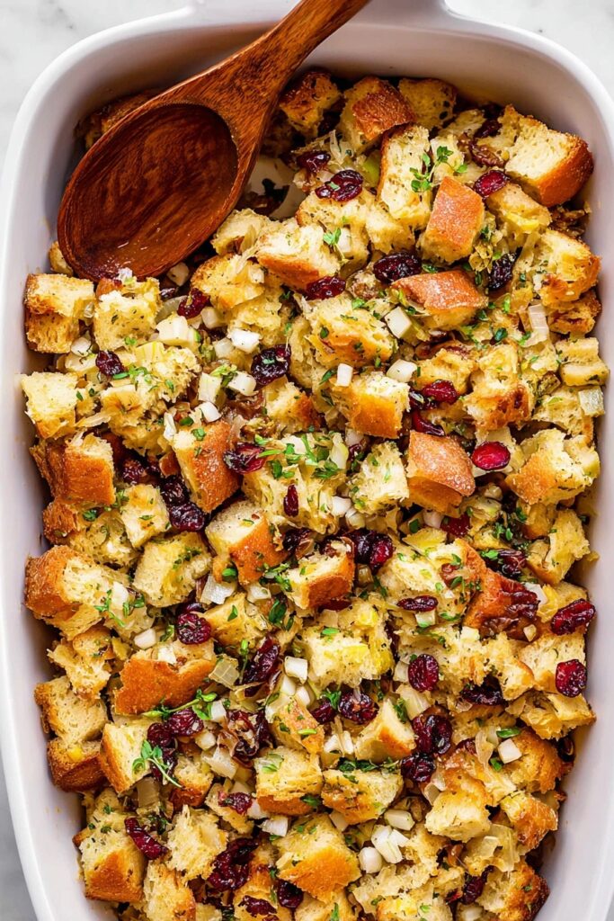 Cranberry Apple Stuffing Recipe