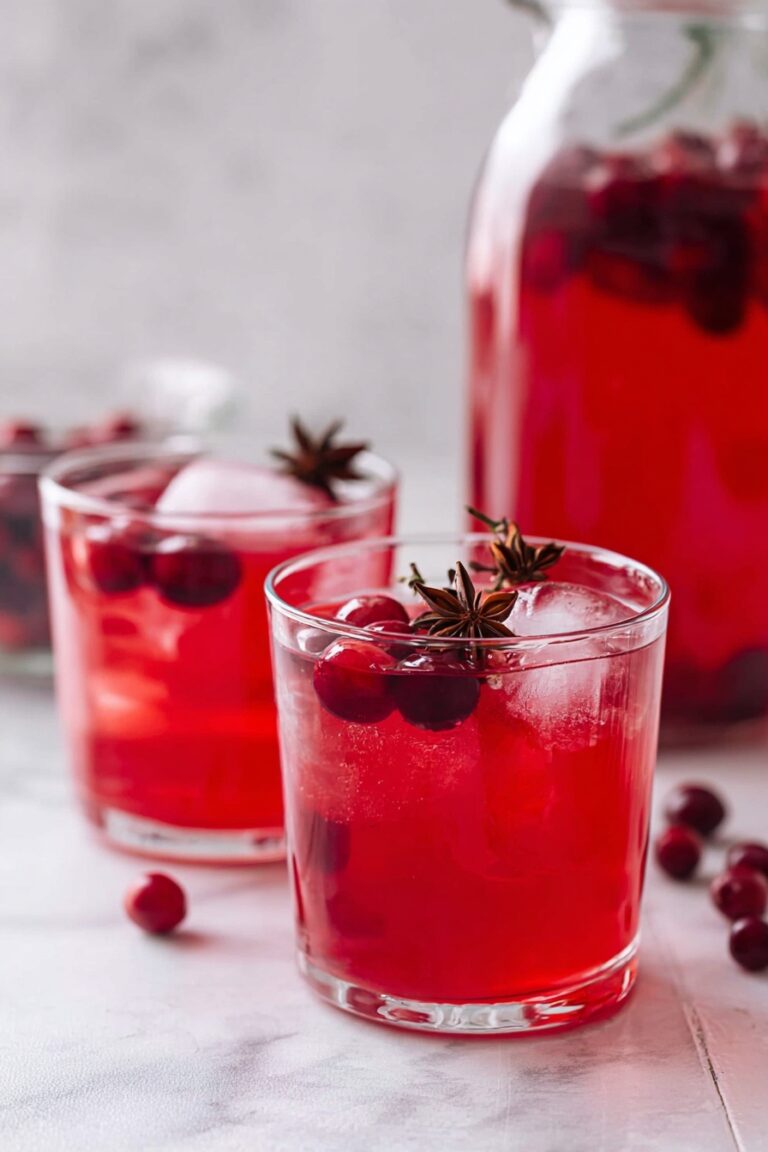 Spiced Cranberry Juice Recipe
