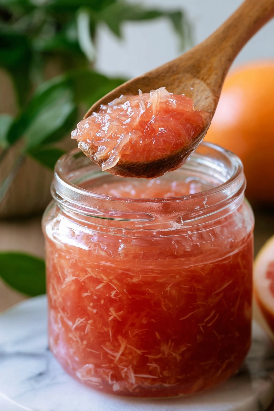 Grapefruit Honey Cheong Recipe - Serving