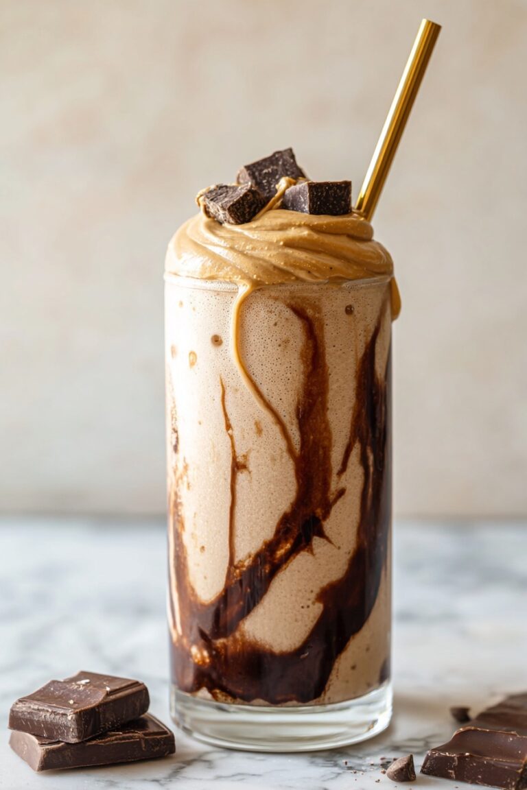 Protein Peanut Butter Milkshake Recipe