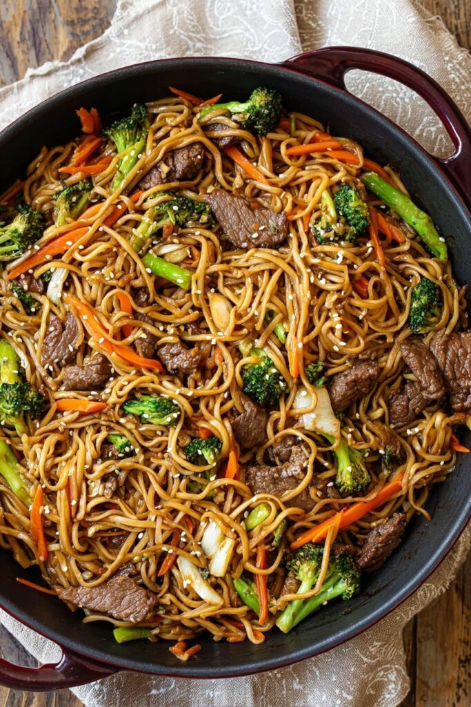 Easy Beef Lo Mein Recipe