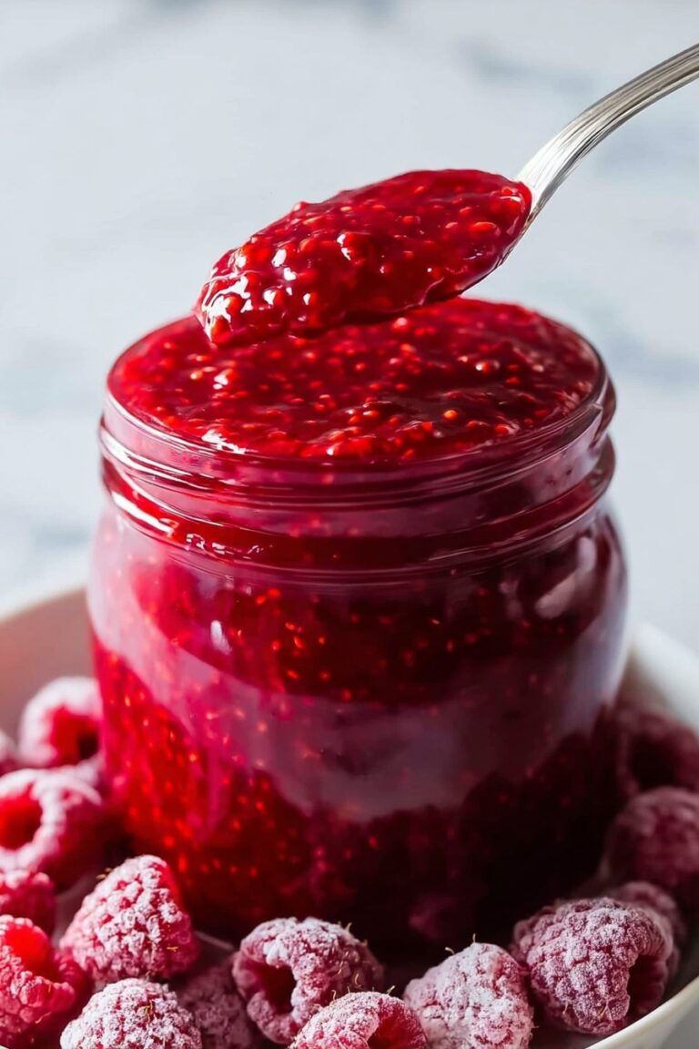 Quick Raspberry Sauce for Desserts Recipe