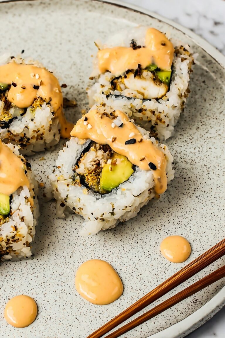 Dynamite Sushi Rolls with Tempura Shrimp Recipe