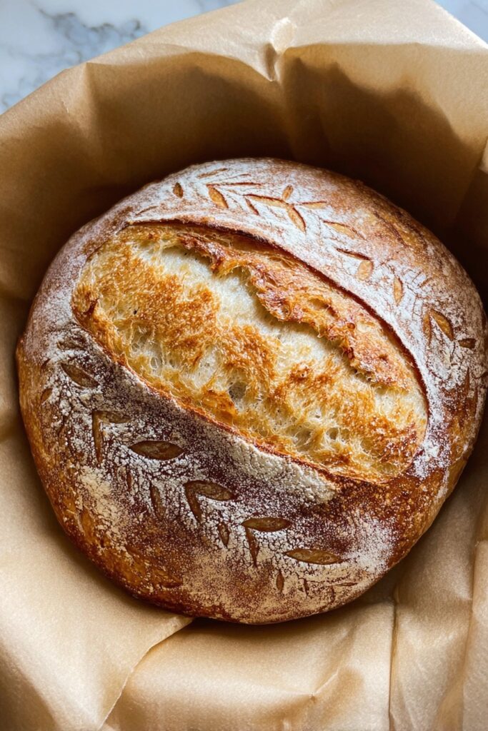 Overnight Sourdough Bread Recipe