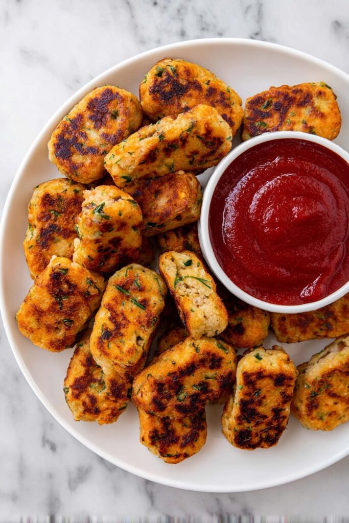 Sweet Potato Zucchini Tots Recipe