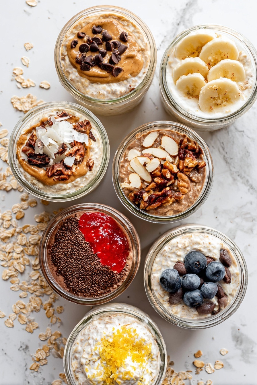Healthy Overnight Oats Recipes with Flavors Recipe - Serving