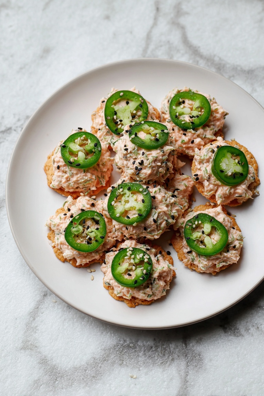 Spicy Tuna Crispy Rice Bites Recipe - Serving